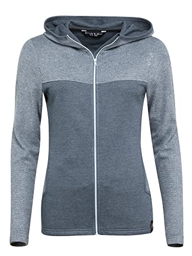 Chillaz W Street Jacket Colorblock-Blau - Vegane warme Damen Freizeit Jacke, Größe 38 - Farbe Dark Blue von Chillaz