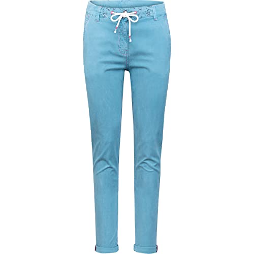 Chillaz W Summer Splash Pants Blau - Elastische vielseitige Damen Kletterhose, Größe 36 - Farbe Light Blue von Chillaz