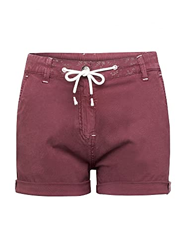 Chillaz W Summer Splash Shorts Lila/Violett - Elastische stylische Damen Shorts, Größe 40 - Farbe Mahogany von Chillaz