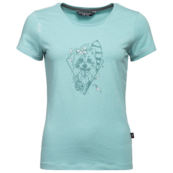 Chillaz - Women's Gandia Little Bear Heart - T-Shirt Gr 40 türkis/blau von Chillaz