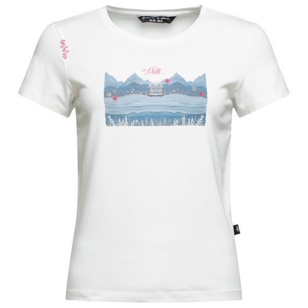 Chillaz - Women's Iseo Time To Chill T-Shirt - T-Shirt Gr 32 weiß von Chillaz