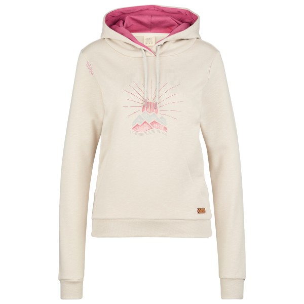 Chillaz - Women's Walchsee Mountain Watercolor - Hoodie Gr 34 beige von Chillaz