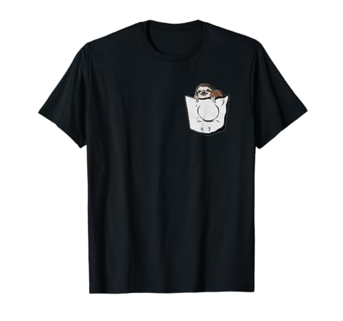 Chillin Faultier Pocket T-Shirt, funny Faultier in Your Pock T-Shirt Chillin Faultier Pocket T-Shirt, funny Faultier in Your Pock T-Shirt von Chilling Sloth Pocket T-Shirt, Funny Sloth Tee's