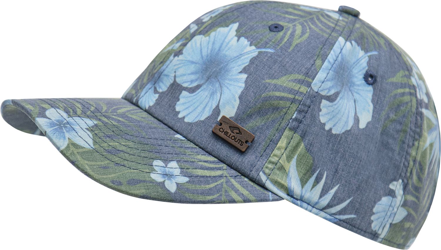 Chillouts Damen Sommer Baseball-Cap mit Blumen-Muster Waimea von Chillouts