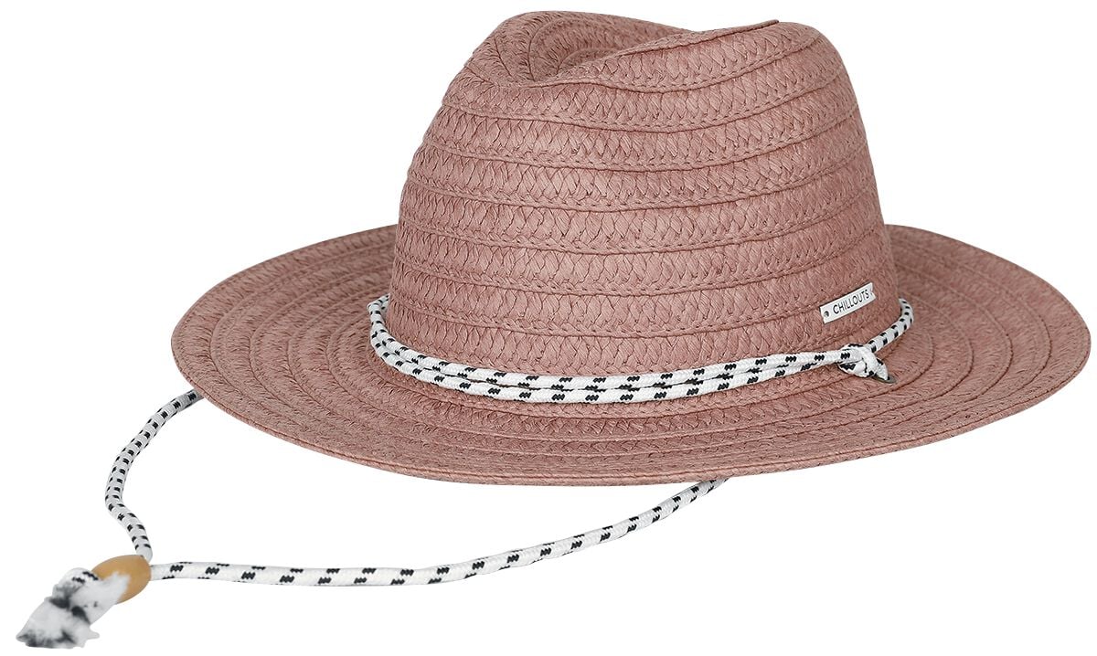 Chillouts Hut - Salinas Hat - für Damen - rosa von Chillouts