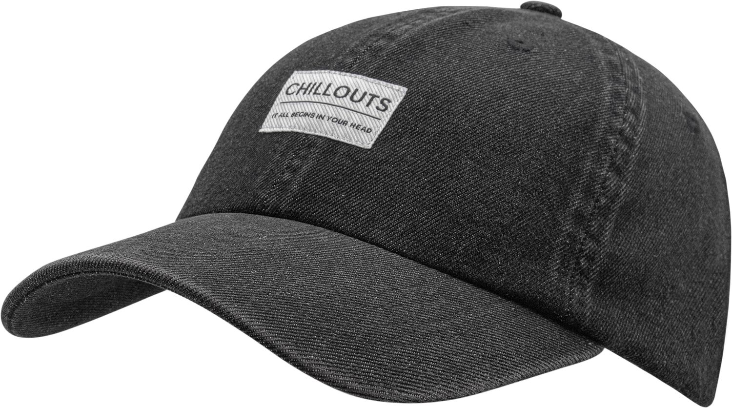 Chillouts Kenitra Denim Baseball Cap aus Baumwolle von Chillouts