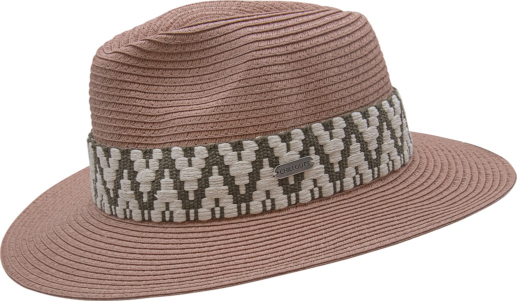 Chillouts knautschbarer Papierfedora Ethnoband von Chillouts