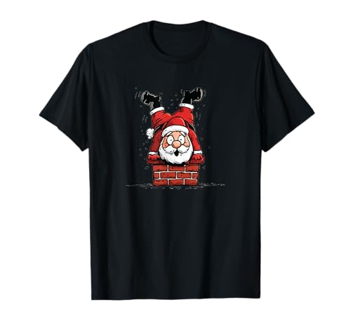 Toller Weihnachtsmann mit Kaminoptik für Jungen und Mädchen T-Shirt Toller Weihnachtsmann mit Kaminoptik für Jungen und Mädchen T-Shirt von Chimney Santa Outfit