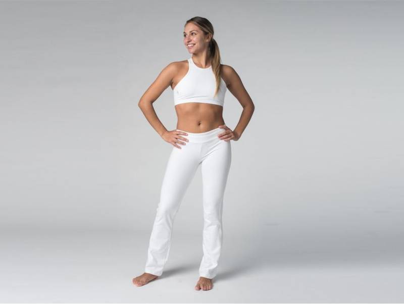 Schicke Yogahose - Bio-Baumwolle Chin Mudra Schicke Yogahose - Bio-Baumwolle Chin Mudra von ChinMudraYogaShop