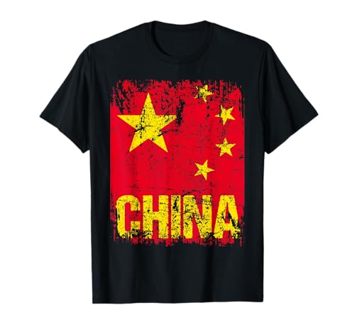 CHINA Flagge | Damen Herren Kinder | CHINA T-Shirt von China Family Shop