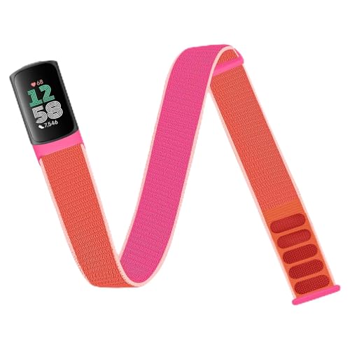 Chinber Sport-Knöchelarmband aus Nylon, kompatibel mit Fitbit Charge 6/5, elastisches geflochtenes Nylon-Armband für Damen und Herren Chinber Sport-Knöchelarmband aus Nylon, kompatibel mit Fitbit Charge 6/5, elastisches geflochtenes Nylon-Armband für Damen und Herren von Chinber