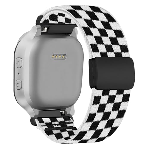 Dehnbares Armband für Gizmo Watch für Kinder, kompatibel mit Gizmo Watch 3 2 1 / Gabb Watch 3 2 1 / SyncUP / Cosmo JrTrack Uhr, weiches, atmungsaktives Nylon-Stretcharmband mit Magnetverschluss für Dehnbares Armband für Gizmo Watch für Kinder, kompatibel mit Gizmo Watch 3 2 1 / Gabb Watch 3 2 1 / SyncUP / Cosmo JrTrack Uhr, weiches, atmungsaktives Nylon-Stretcharmband mit Magnetverschluss für von Chinber