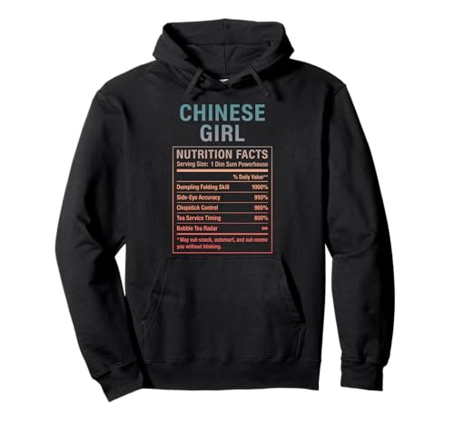 Chinesisches Mädchen Stolze Chinesin Pullover Hoodie von Chinese Roots Gifts & Tee