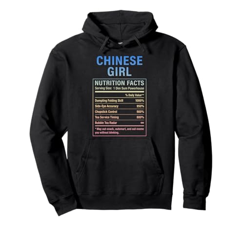 Chinesisches Mädchen Stolze Chinesin Pullover Hoodie von Chinese Roots Gifts & Tee