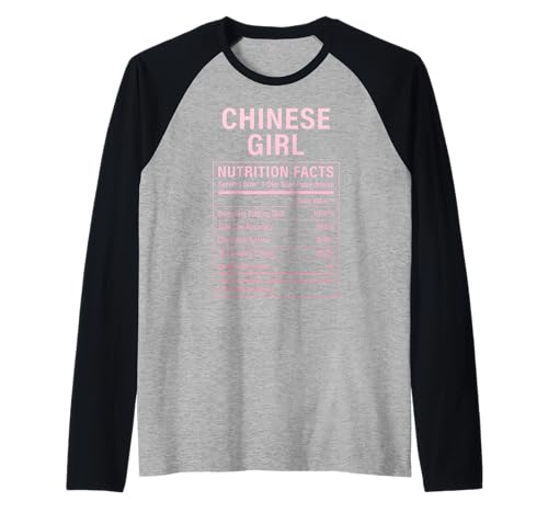Chinesisches Mädchen Stolze Chinesin Raglan von Chinese Roots Gifts & Tee