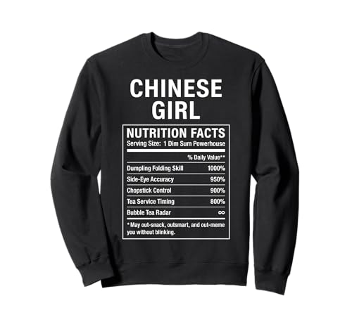 Chinesisches Mädchen Stolze Chinesin Sweatshirt von Chinese Roots Gifts & Tee