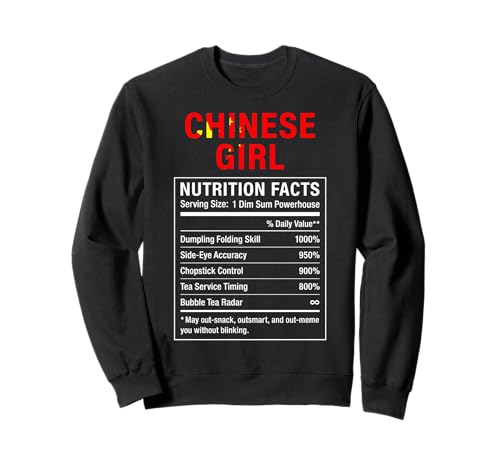 Chinesisches Mädchen Stolze Chinesin Sweatshirt von Chinese Roots Gifts & Tee