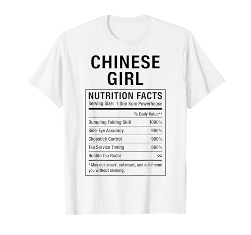 Chinesisches Mädchen Stolze Chinesin T-Shirt von Chinese Roots Gifts & Tee