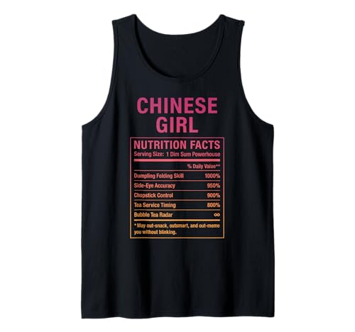 Chinesisches Mädchen Stolze Chinesin Tank Top von Chinese Roots Gifts & Tee