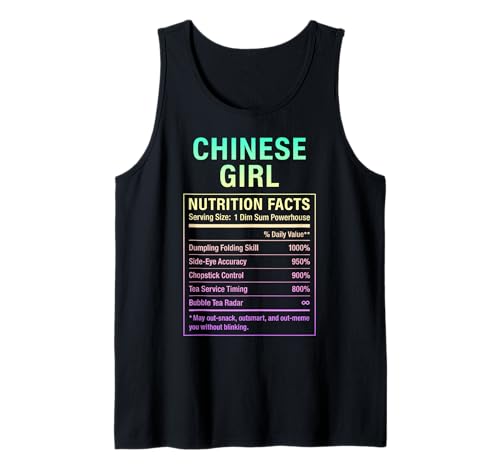 Chinesisches Mädchen Stolze Chinesin Tank Top von Chinese Roots Gifts & Tee