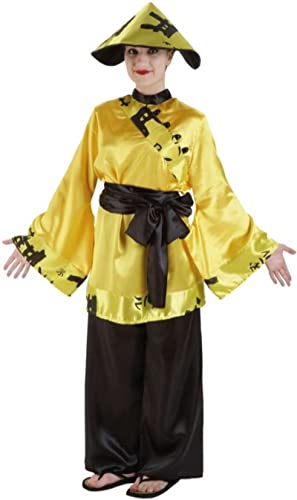 EL REY DEL CARNAVAL, SL China-Chun-Kostüm für Damen Einheitsgröße von El Rey del Carnaval