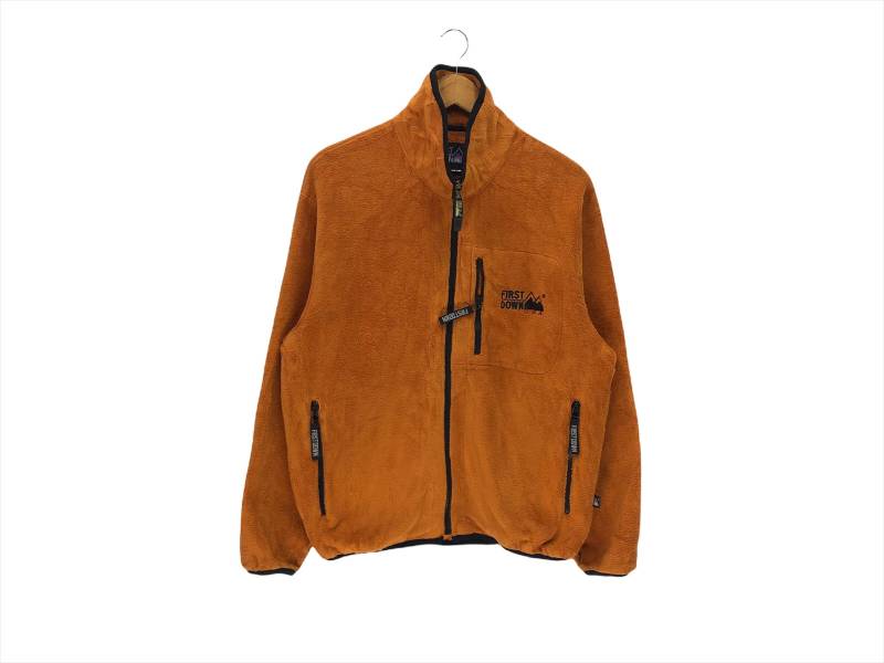 Vintage First Down Zipper Fleece Jacke Pullover Crewneck von Chinoi2021