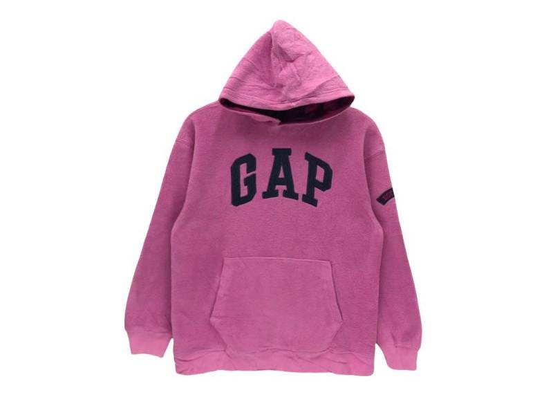 Vintage Gap Stickerei Fleece Hoddie Sweatshirt Big Logo Pullover Crewneck von Chinoi2021