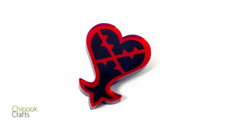 Herzlos Von Kingdom Hearts - Pin Oder Magnete Herzlos Von Kingdom Hearts - Pin Oder Magnete von ChinookCrafts
