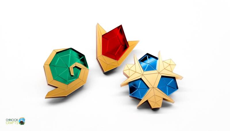 Legend Of Zelda Boss Schlüssel - Pin Oder Magnet von ChinookCrafts