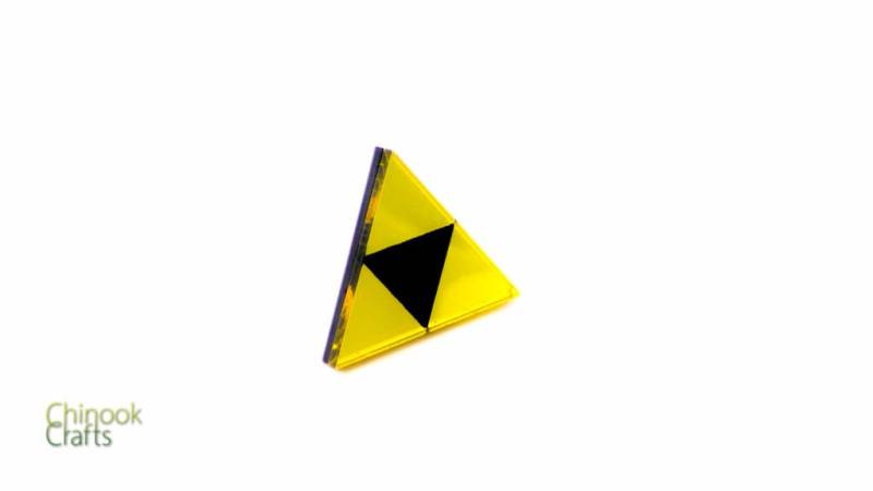 Legend Of Zelda Triforce - Pin Oder Magnet Legend Of Zelda Triforce - Pin Oder Magnet von ChinookCrafts