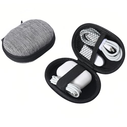 Chinshwehaw Elektronisches Zubehör-Organizer-Tasche: EVA-Hartschale, stoßfest, Hartschalen-Organizer-Tasche – wasserabweisende Reiseaufbewahrung für Kabel, Ladegerät, Kopfhörer, USB-SD-Karte (oval) Chinshwehaw Elektronisches Zubehör-Organizer-Tasche: EVA-Hartschale, stoßfest, Hartschalen-Organizer-Tasche – wasserabweisende Reiseaufbewahrung für Kabel, Ladegerät, Kopfhörer, USB-SD-Karte (oval) von Chinshwehaw
