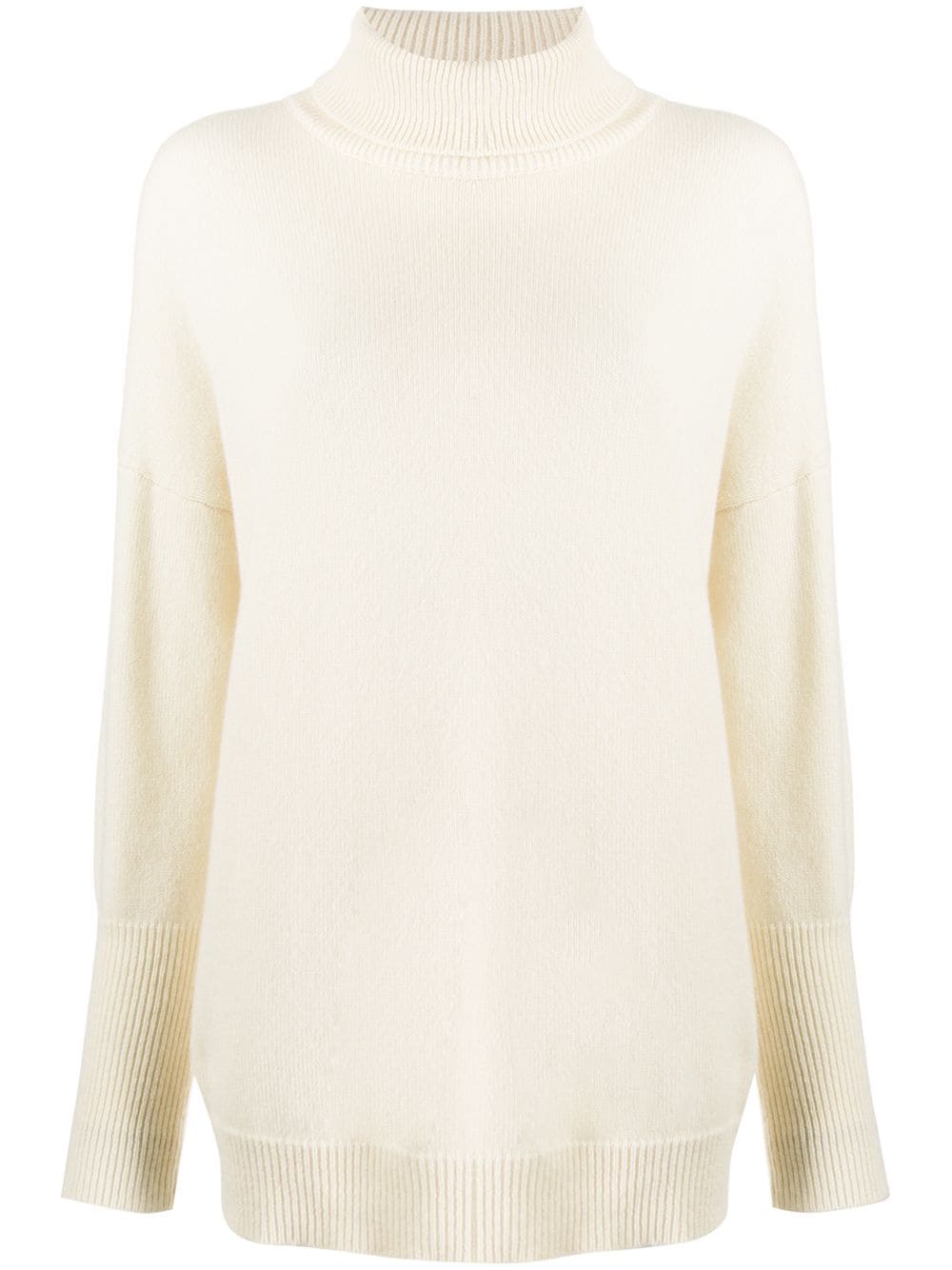 Chinti & Parker Klassischer Rollkragenpullover - Nude von Chinti & Parker