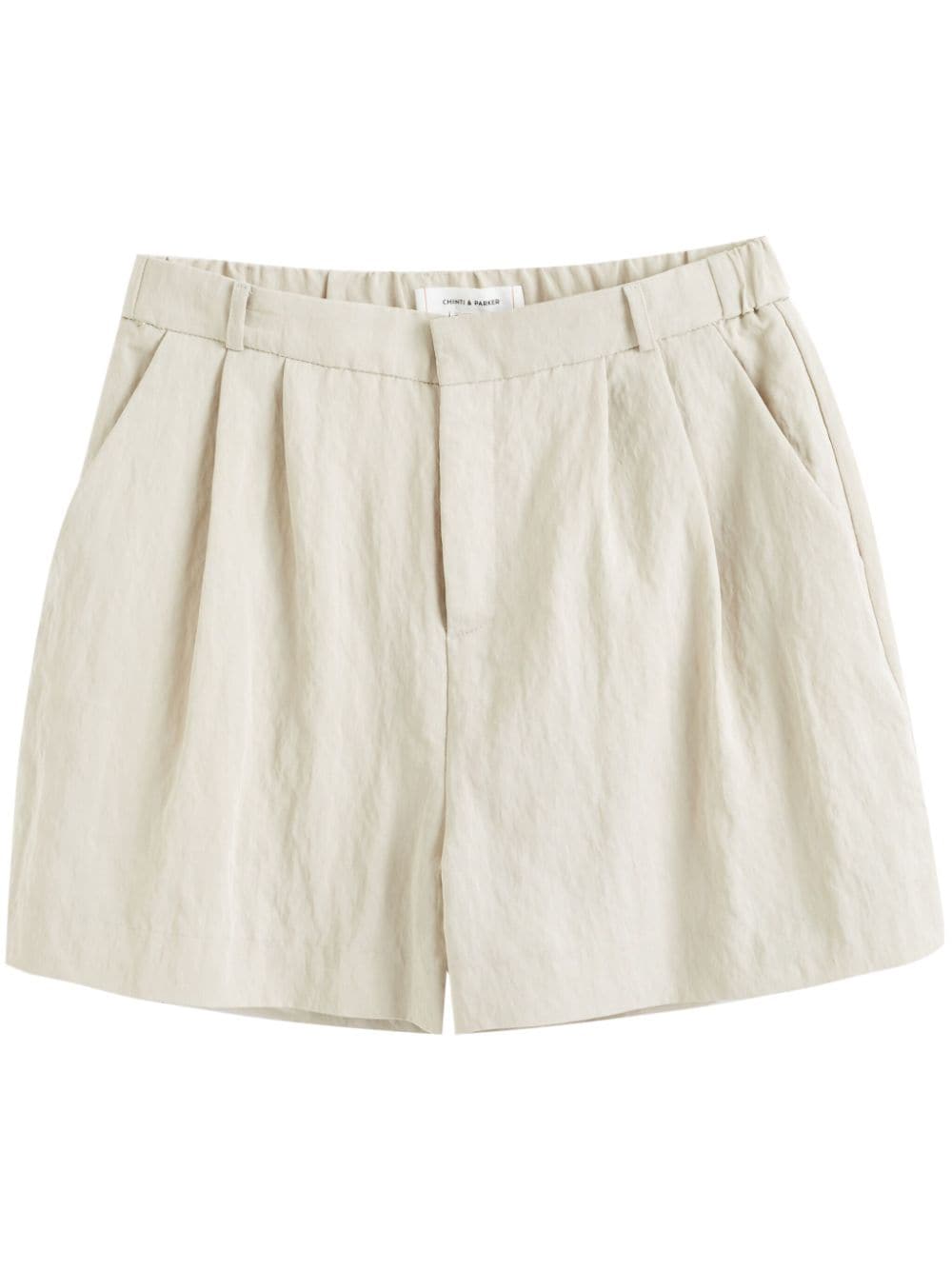 Chinti & Parker Shorts mit Faltendetail - Nude von Chinti & Parker