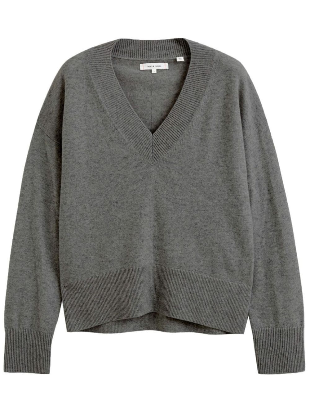 Chinti & Parker Pullover mit V-Ausschnitt - Grau von Chinti & Parker