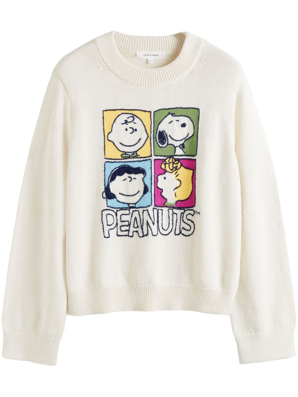 Chinti & Parker x Peanuts The Gang Pullover - Nude von Chinti & Parker