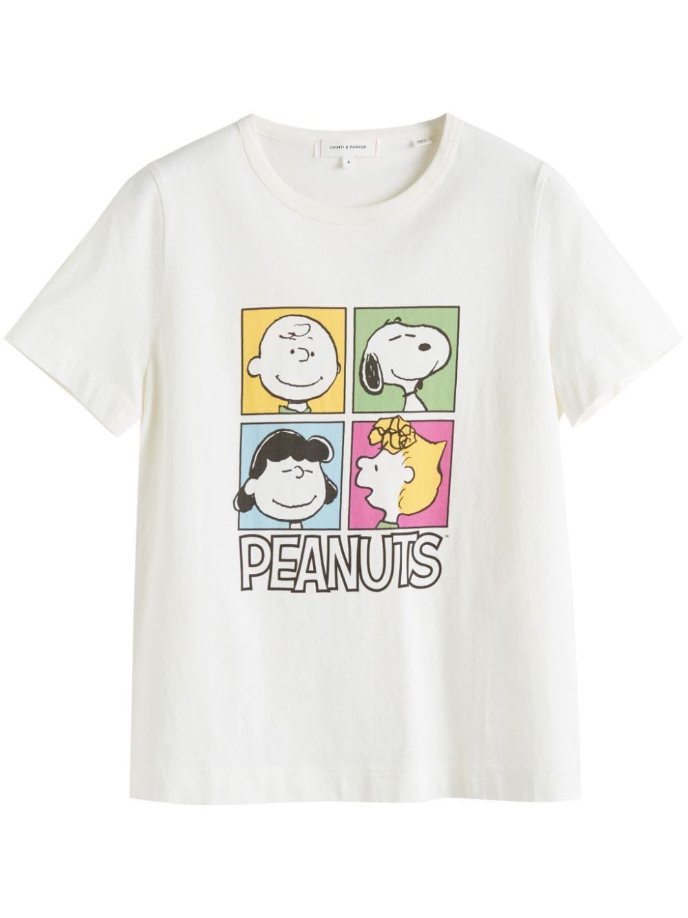 Chinti & Parker x Peanuts T-Shirt mit The Gang-Print - Weiß von Chinti & Parker