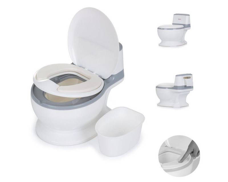 Chipolino Töpfchen Töpfchen Lux Musik bis 20kg, Toilettenpapierfach Behälter abnehmbar von Chipolino