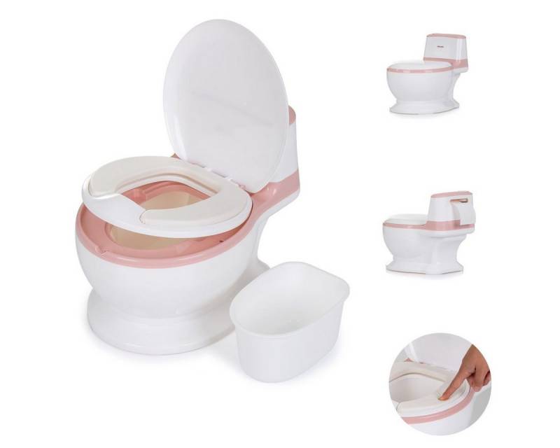 Chipolino Töpfchen Töpfchen Lux Musik bis 20kg, Toilettenpapierfach Behälter abnehmbar von Chipolino