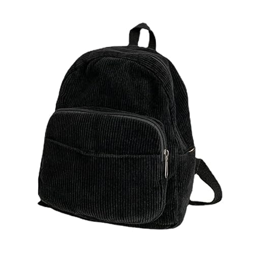 Chirest Kleine Rucksack-Geldbörse für Damen - Mini Ästhetische Geldbörse (Schwarz) von Chirest