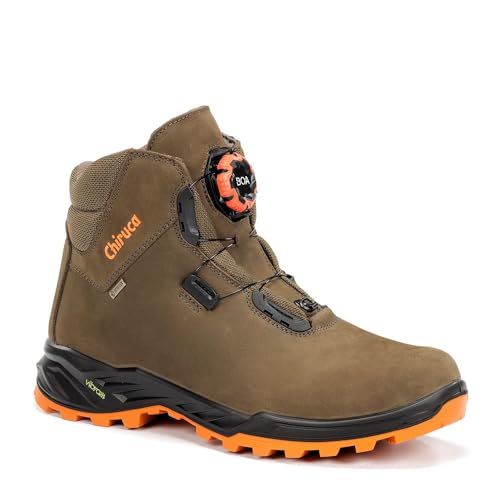Chiruca Wanderschuhe Cares Boa Hi-Vis - Goretex Verde - Vibram - Grün von Chiruca