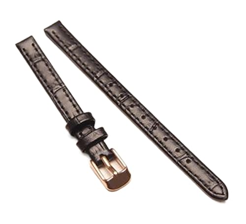 Chlikeyi 8mm Uhrenarmband aus echtem Leder, Farbe 1, 8mm von Chlikeyi
