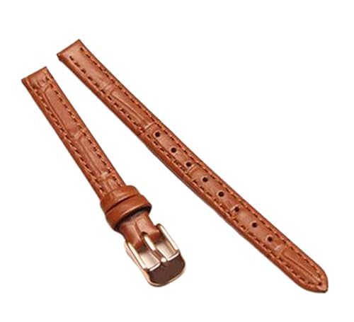 Chlikeyi 8mm Uhrenarmband aus echtem Leder, Farbe 2, 8mm von Chlikeyi