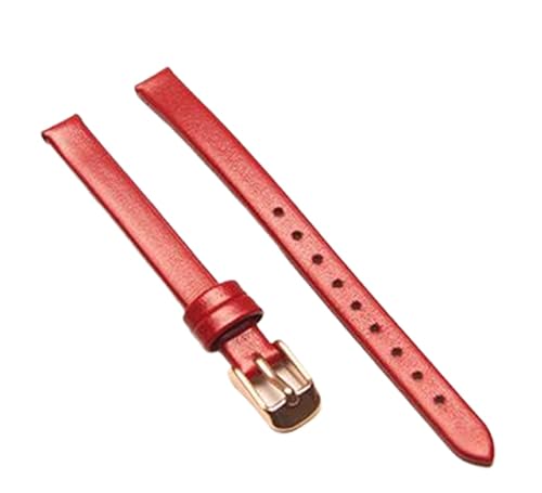 Chlikeyi 8mm Uhrenarmband aus echtem Leder, Farbe 4, 8mm von Chlikeyi