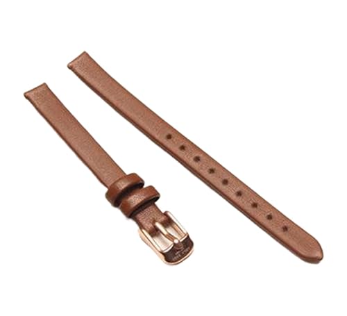 Chlikeyi 8mm Uhrenarmband aus echtem Leder, Farbe 6, 8mm von Chlikeyi