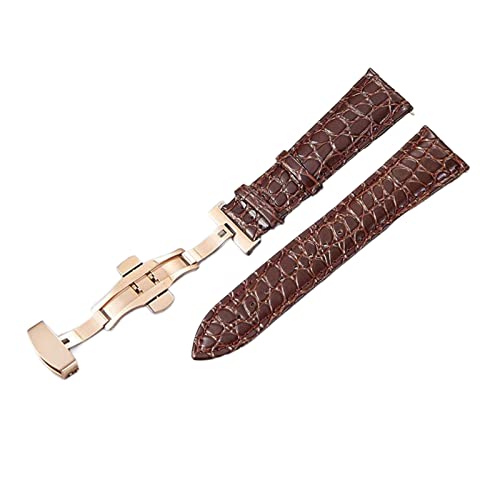 Chlikeyi Armband Soft Crocodile Texture Calf Echtes Leder 16-24 mm Damen Herren Uhrenzubehör Band Chlikeyi Armband Soft Crocodile Texture Calf Echtes Leder 16-24 mm Damen Herren Uhrenzubehör Band von Chlikeyi