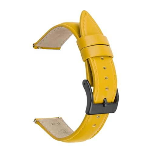 Chlikeyi Armband aus echtem Leder, 20-22mm, Schnellverschlussgürtel, Farbe 19, 22mm Chlikeyi Armband aus echtem Leder, 20-22mm, Schnellverschlussgürtel, Farbe 19, 22mm von Chlikeyi