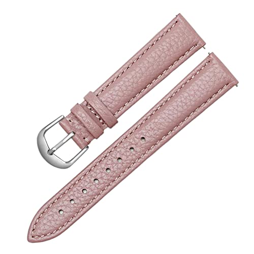 Chlikeyi Uhrenarmband Echtes Leder für Damen Uhrenarmband mit Schnellverschluss 12–20 mm UhrenArmband uhren von Chlikeyi