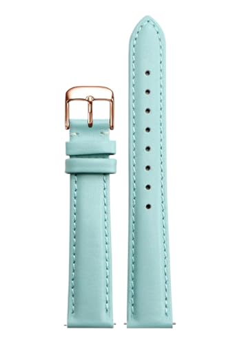 Chlikeyi Uhrenarmband Echtleder Uhrenarmband 12mm-22mm Unisex, Farbe 24, 20mm von Chlikeyi