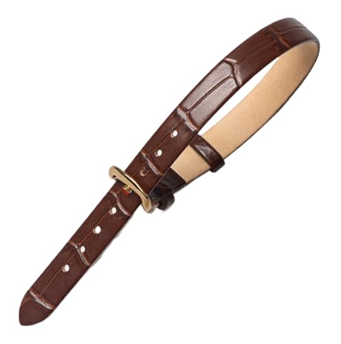 Chlikeyi Uhrenarmband aus echtem Leder, 10mm, Farbe 10, 10x2x220mm von Chlikeyi