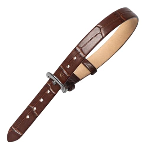 Chlikeyi Uhrenarmband aus echtem Leder, 10mm, Farbe 11, 10x2x220mm von Chlikeyi